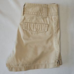1New York & Company khaki shorts womens size 2